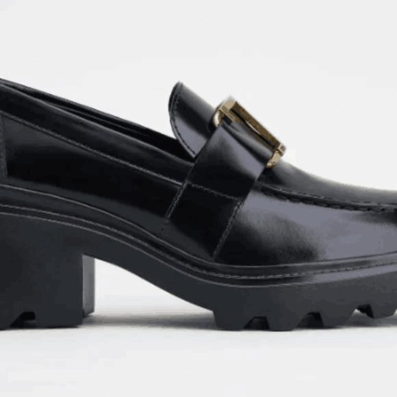 Tod's Women's chunky black loafers - Picture 2 of 8